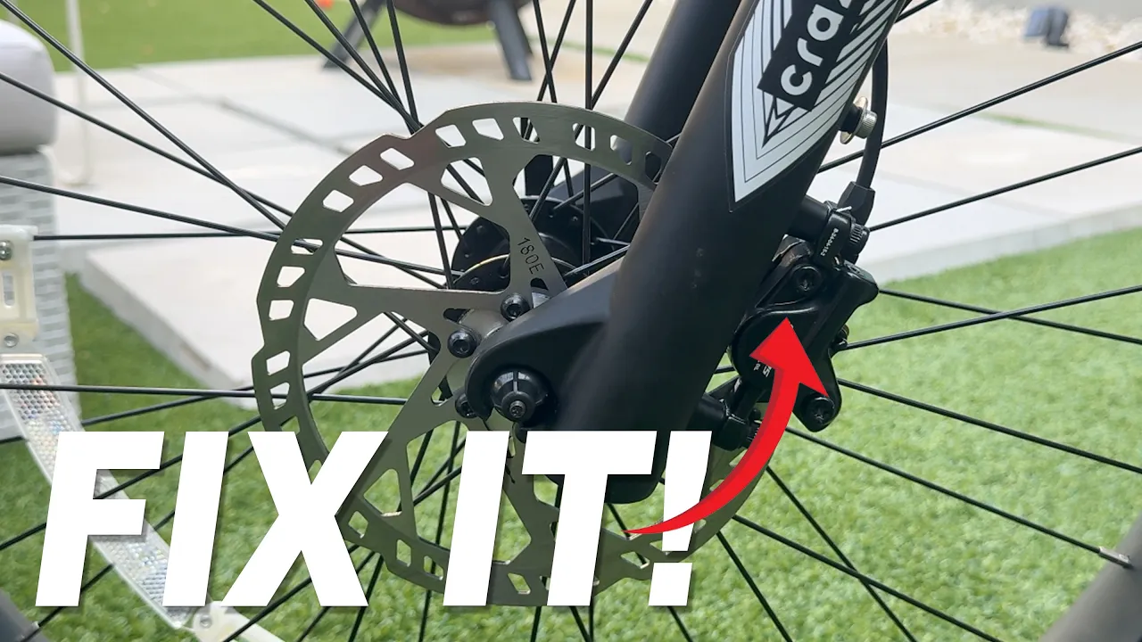 How to Adjust Your eBike Disc Brakes in 2 Minutes!