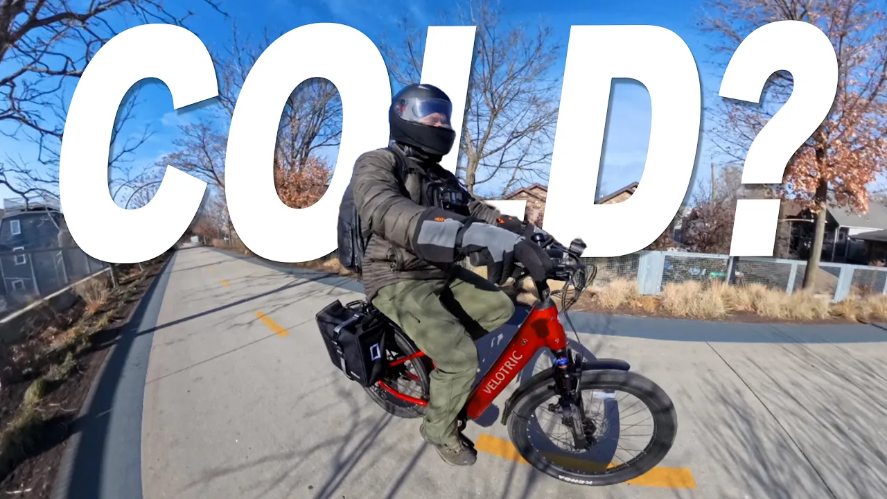 Ebike Winter Riding Gear