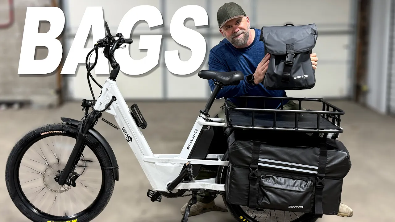 GAVTON Waterproof Cargo Bike Panniers and Rear Rack Bag Review